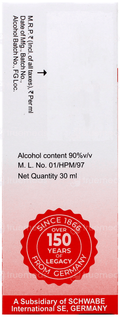 Dr Willmar Schwabe Ruta Graveolens 30Ch Dilution 30Ml